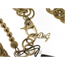 D&G collana lunga Vintage acciaio doratao referenza DJ0689 new